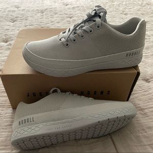 Nobull grey canvas trainer